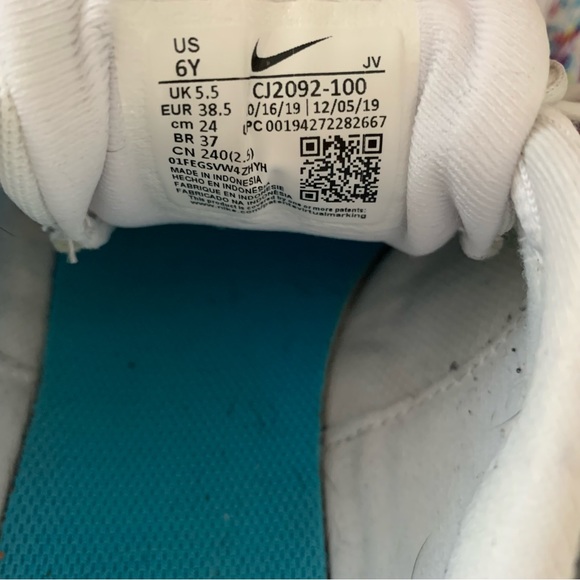 Nike Revolution 5 Multicolored Fable Gymshoe Youth 6 - Picture 7 of 10